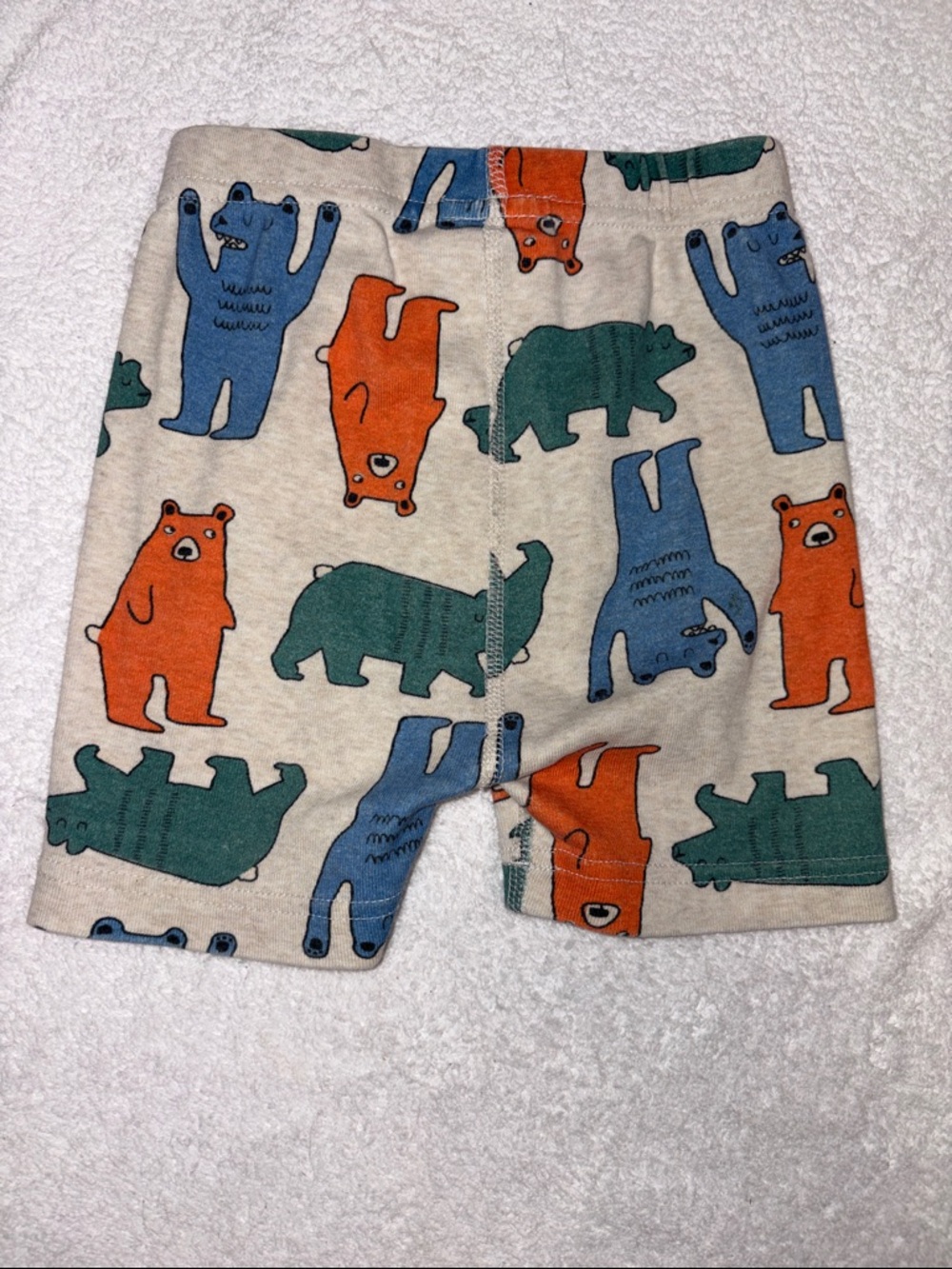 Hanna Andersson Kids summer Beige Bear Print Pajama Set organic 110 cm us 5 - Picture 6 of 8